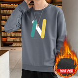 一件现货2025秋冬新款男士字母印花加绒卫衣JR073-P19，男装卫衣，星座1816-1（原1210-1）