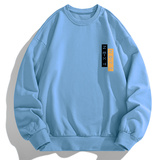 四季有货特价跑量2025春季新款字母印花男士圆领套头卫衣F005-P12，男装卫衣，星座1816-1（原1210-1）