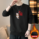现货主推2025秋冬新款风潮流醒狮加绒卫衣男JR070-P19，男装卫衣，星座1816-1（原1210-1）