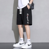 量大13元现货2025夏季新款大码男士华夫格印花五分短裤DK719-P15，男装休闲裤，星座1816-1（原1210-1）
