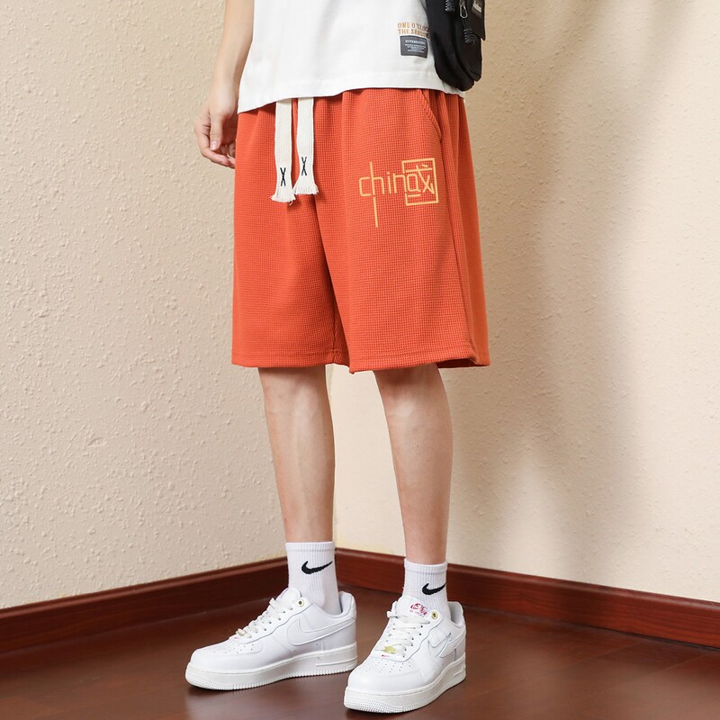 现货主推量大13元夏季新款风印花男士华夫格短裤DK712-P15,男装牛仔裤,星座1816-1（原1210-1）