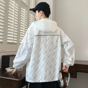 2025新款夏男士防晒衣轻薄宽松遮阳薄款防晒服户外皮肤衣百搭上衣图片