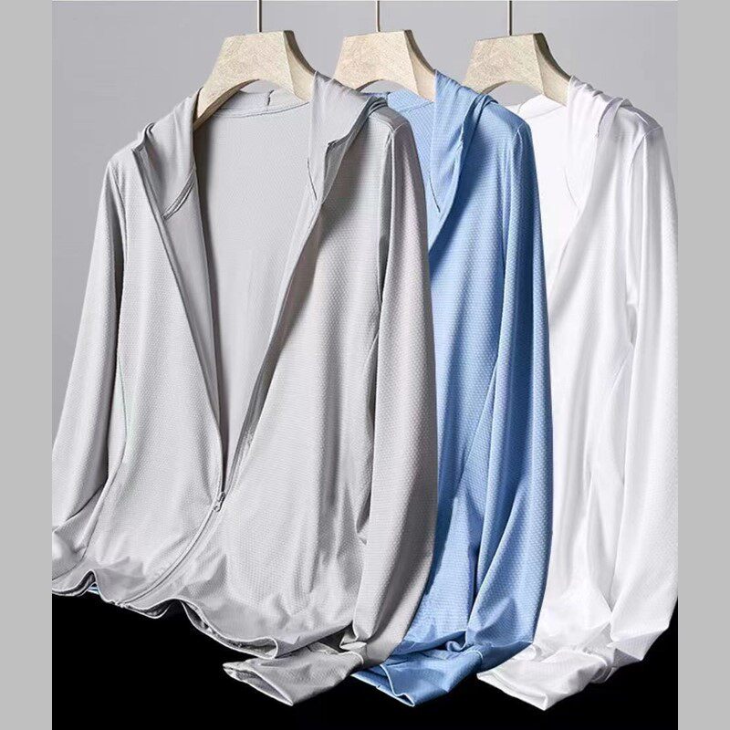 夏季冰丝防晒衣服男女户外休闲运动超薄上衣钓鱼夹克外套F11-P15，男装防晒衣，星座1816-1（原1210-1）