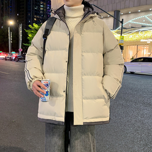 2025冬季新款连帽M-8XL保暖棉服中性潮百搭外套MY666-P68大码P73图片