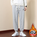 现货主推2025秋冬新款男加绒大码休闲印花运动长裤JR913-P20，女装休闲裤，星座1816-1（原1210-1）