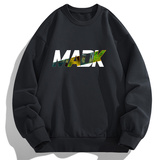 现货跑量2025春秋新款大码休闲男士套头印花圆领卫衣打底F171-P15，男装T恤，星座1816-1（原1210-1）