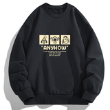 直播现货跑量2025春秋新款男士印花卫衣大码休闲上衣F187-P15，男装卫衣，星座1816-1（原1210-1）