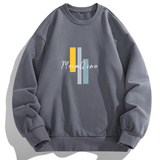 现货主推2025春秋新款潮流青少年休闲印花套头卫衣班服男F061-P15，男装卫衣，星座1816-1（原1210-1）