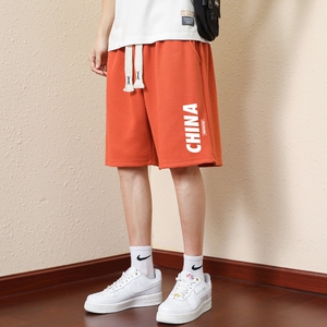 现货主推量大有差价2025夏季新款男印花大码华夫格短裤DK723-P15图片