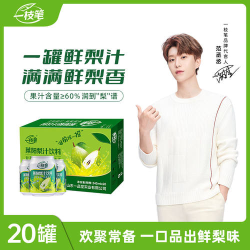 一枝笔莱阳梨汁245ml*20罐装