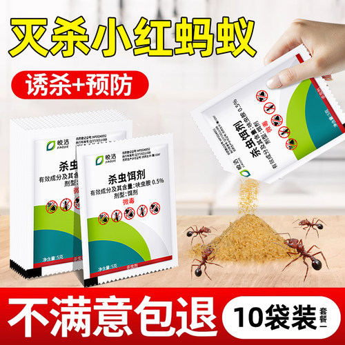 小红蚂蚁粉一只中毒传染死亡