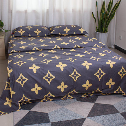 纯棉100%被套单件全棉春夏150X200米被罩180X220单双人床200X230