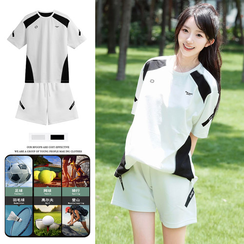 LANCIA速干透气网球服套装女款