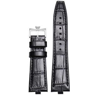 适用江诗丹顿纵横四海手表表带女款快拆1205V镶钻石英表带女真皮