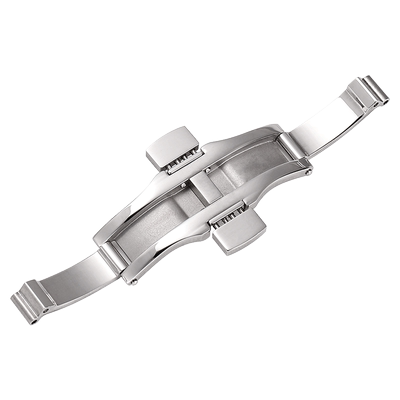蒂图表带钢带扣不锈钢表扣天梭