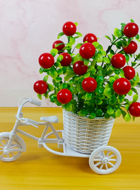 仿真玫瑰花假花束花车装饰摆放