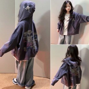 美妞之城 女童洋气超薄款款外套中大童 重工 2026春夏新款童装