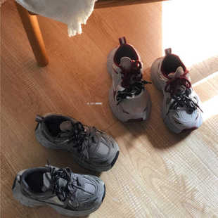 美妞之城女童鞋子儿童新款老爹鞋运动鞋秋季新款超轻 26-40码