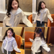 披肩可拆卸 童装 美妞之城女童甜美小女孩子卫衣打底秋季 新款