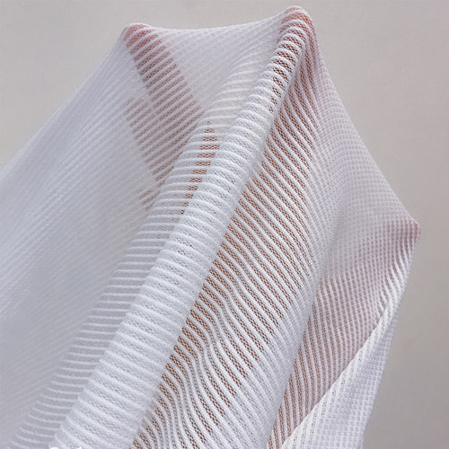 diy网纱设计师镂空服装条纹布料
