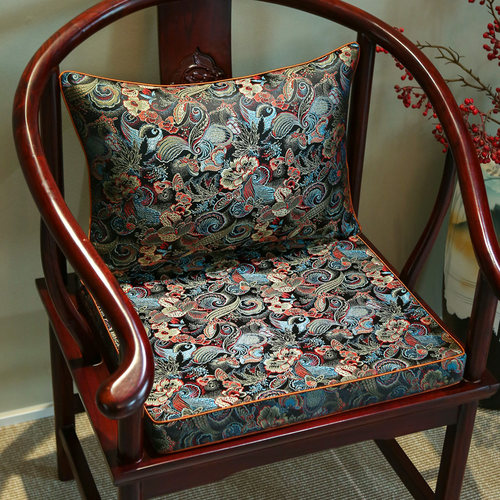 新中式加厚耐磨四季通用圈椅椅垫