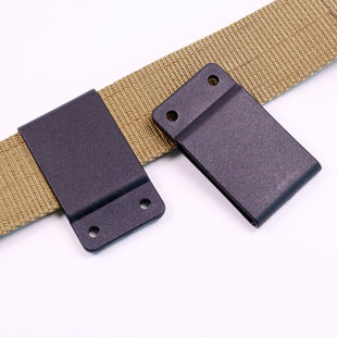 战术鞘套超薄腰带夹 刀鞘腰夹 战术夹 皮带夹 K鞘制作DIY配件夹子