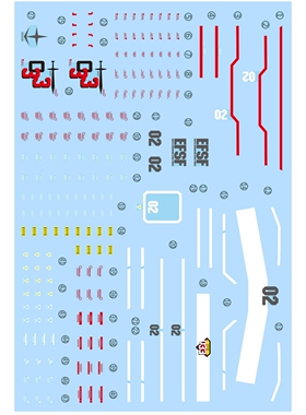 雪焰工作室 HG GTO GM RGM-79V 吉姆(夜袭型/夜间型).专用水贴