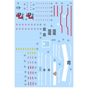 雪焰工作室 HG GTO GM RGM-79V 吉姆(夜袭型/夜间型).专用水贴