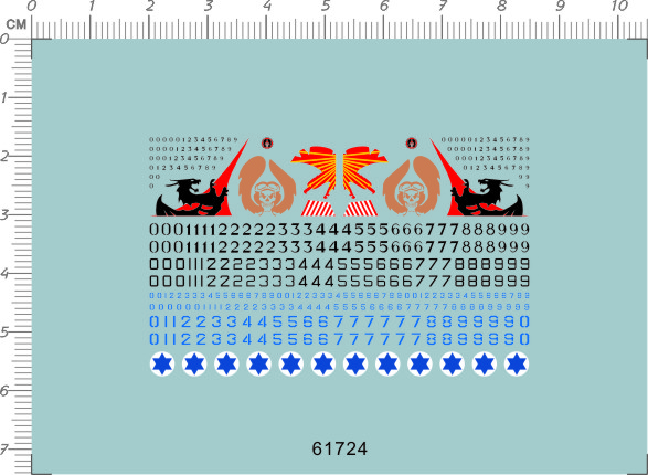 61724 IAF F-16C BLOCK 40 BARAK F-14 F14以色列战机
7*10