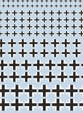 德国 - 铁十字 模型水贴纸 62514B 1658