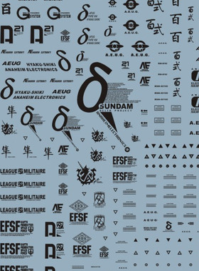 HG Hyakusiki 百式星之继承者gd水贴 62453 黑