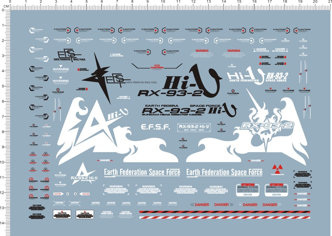 GD模型 1:24 RX-93-2 海牛GD(胸像/头像).专用水贴 554