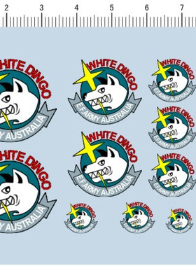 WHITE DINGO E.F.ARMY AUSTRALIA 澳洲白色野狗 gd 573