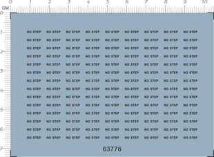 1/32 NO STEP caution danger 飞机警告标语水贴纸 63776-A203