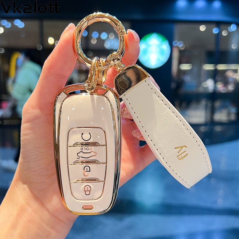 红旗h5钥匙套女h9 ehs9 eqm5 e-hs3车专用2022款高档保护壳扣包男