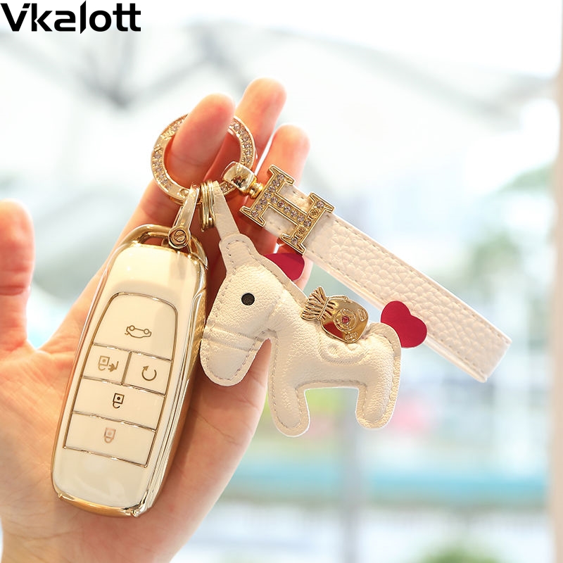 广汽传祺埃安splus钥匙套y女aions车s魅v壳ge3新能源580专用lx扣