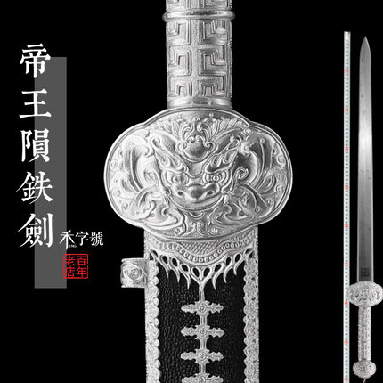 未开刃帝王陨铁剑陨石宝剑龙泉查长伟大师陨铁剑龙泉禾字号宝剑
