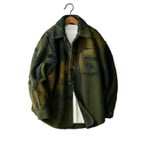 店主风韩版羊毛衬衫立体纹理夹克毛呢大衣D203-66315P395控595，男装夹克，电商D203(原钱塘6011)