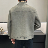 刺绣休闲双面呢翻领外套条纹夹克男装电商D203-1968-P290，男装夹克，电商D203(原钱塘6011)