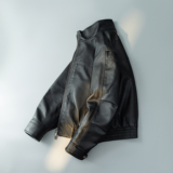 黑色新款男翻领可立领拉链皮夹克夹棉外套D203-731P325控399，男装皮衣，电商D203(原钱塘6011)