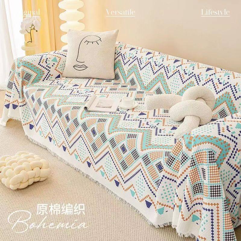 沙发盖布巾ins风北欧沙发毯子沙发垫套罩全包万能四季通用防猫抓,居家布艺,沙发垫,淘宝优惠券,粉丝福利购,淘宝优惠卷