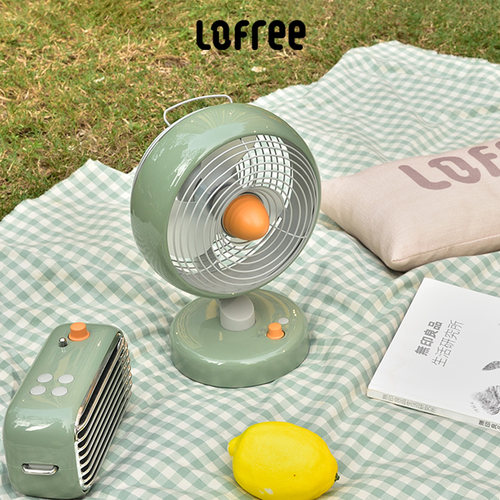 LOFREE洛斐电风扇半夏星巴克联名