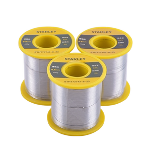 史丹利STANLEY焊锡丝200/400克便携锡笔焊点饱满光亮含2%助焊剂