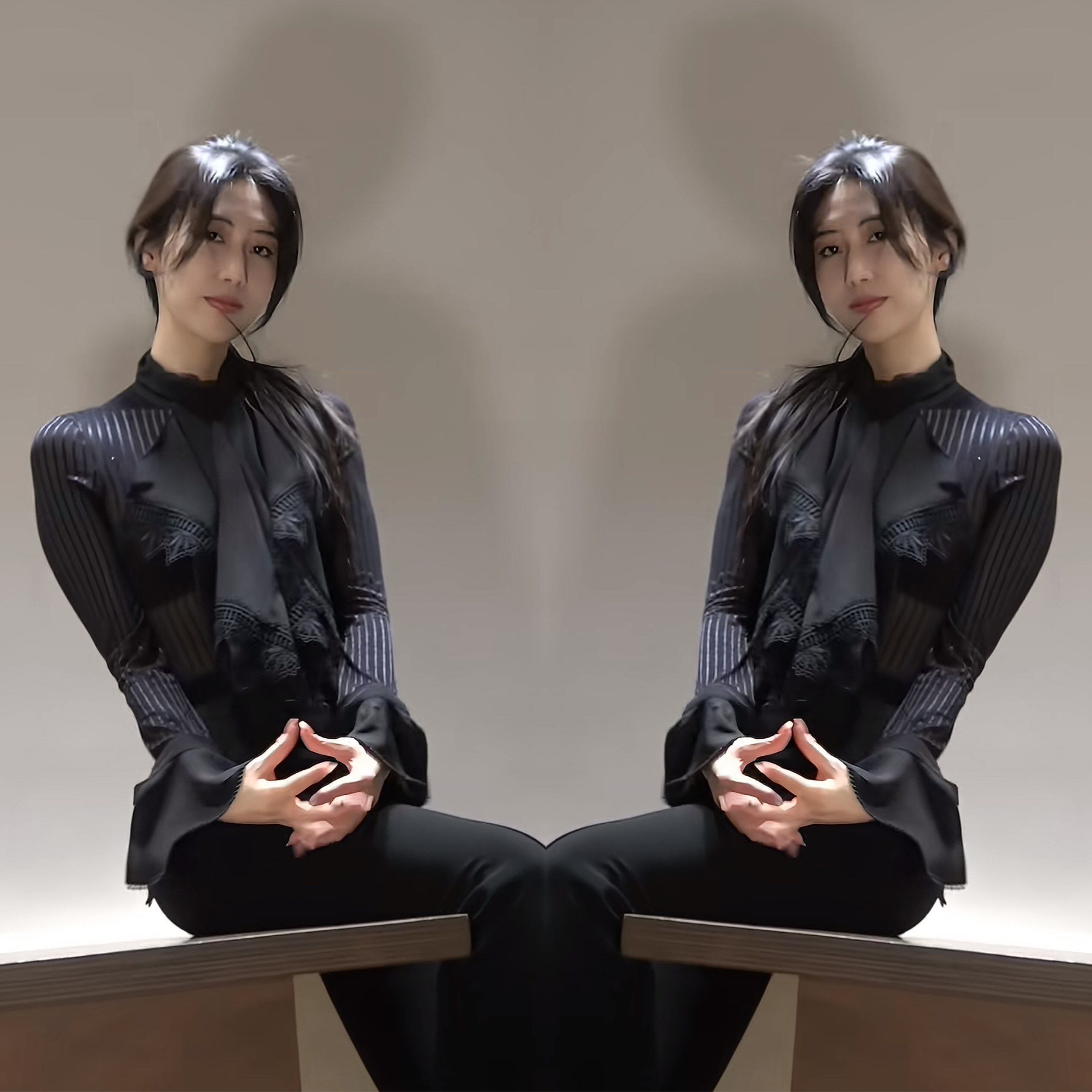 辣妹风条纹修身显瘦纯欲女士小衫