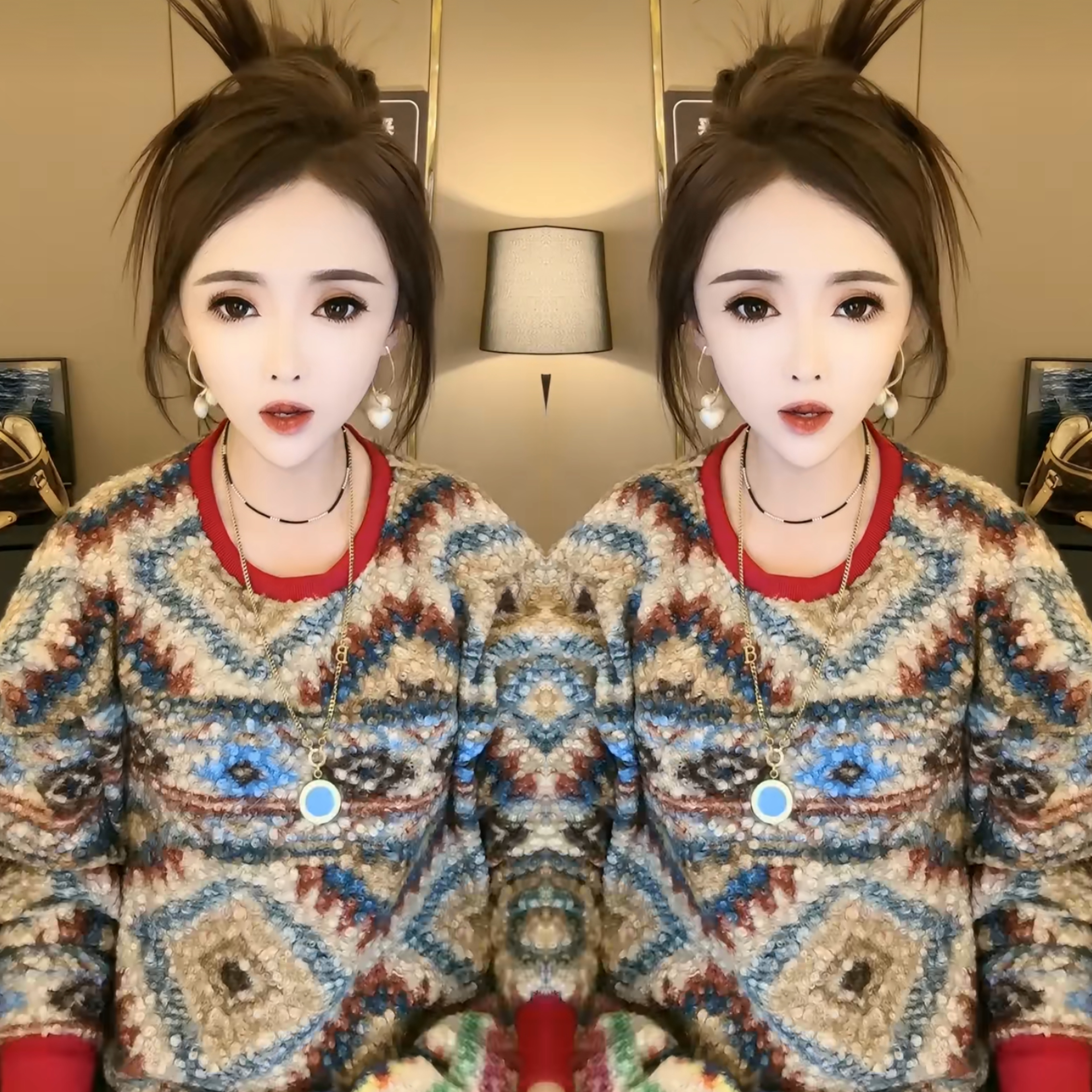 遮肉小众欧韩设计感卫衣穿搭