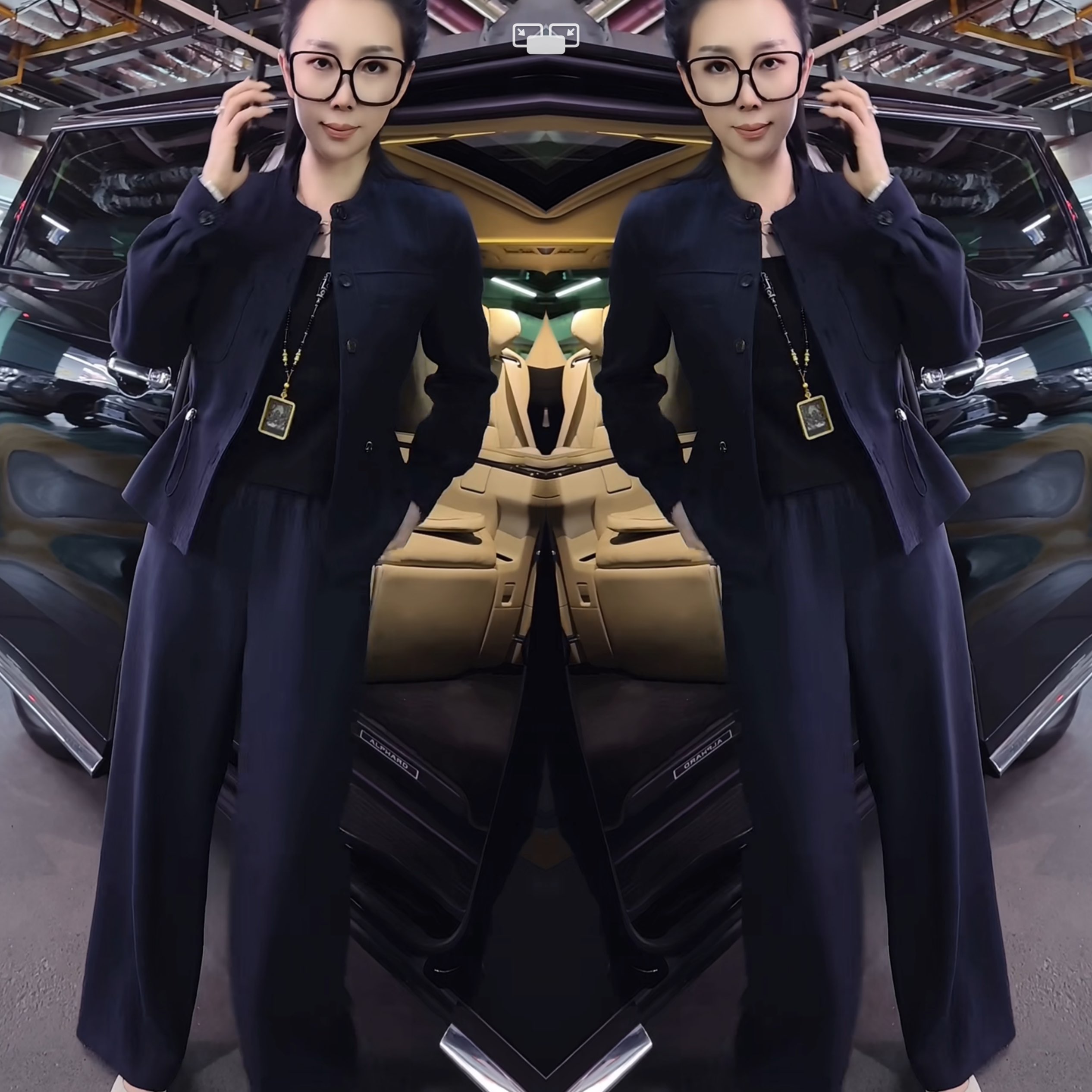 欧货女装显瘦两件套外套搭配裤子