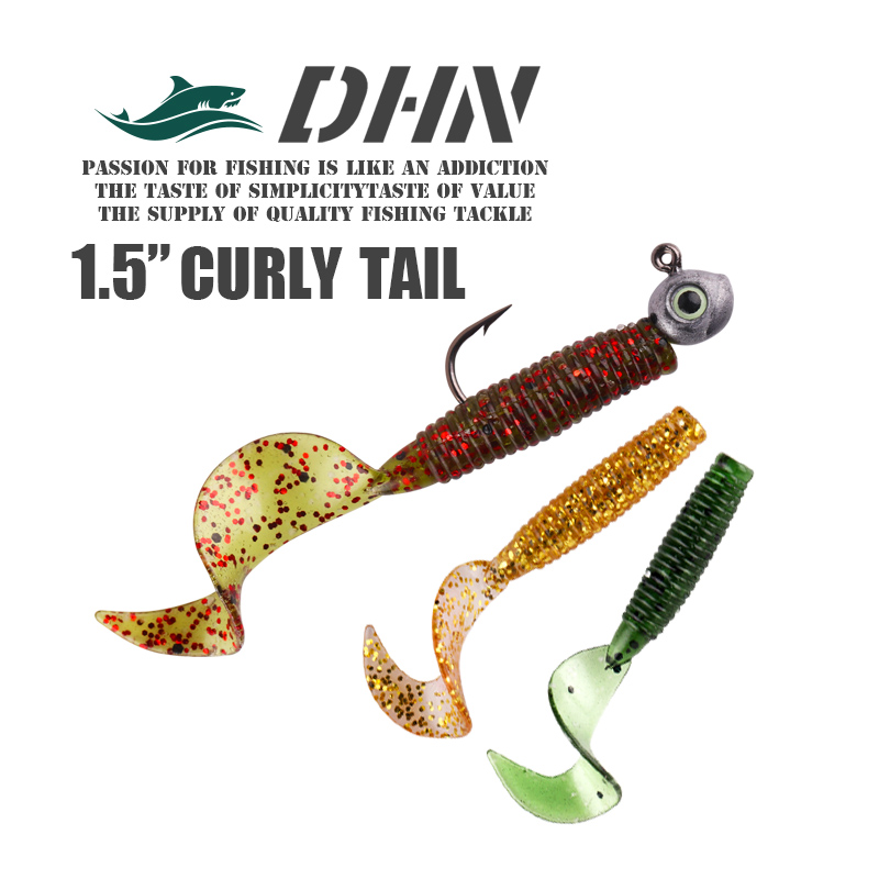 路亚假饵翘嘴专用软饵倒钓小卷尾