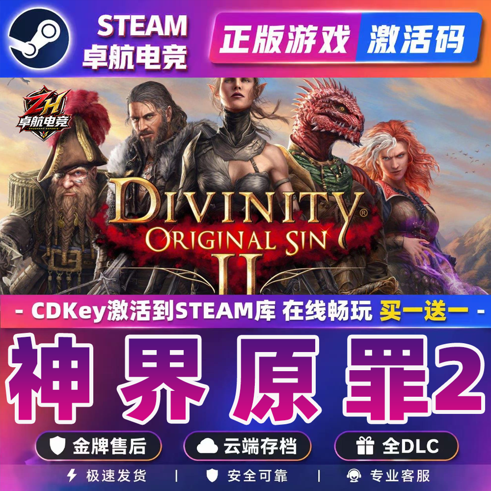 神界原罪2 Steam激活码CDKey入库 Divinity Original Sin 2 全DLC