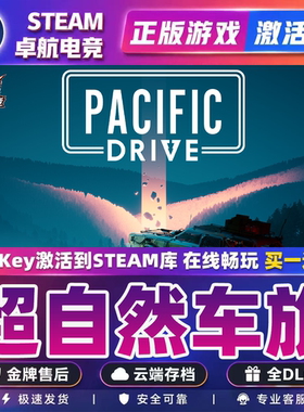 超自然车旅 正版Steam激活码CDKey入库 Pacific Drive 全DLC游戏
