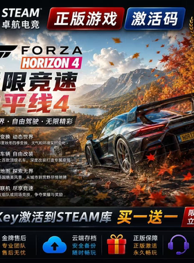 极限竞速地平线4 Forza Horizon steam正版激活码Key入库CDK全DLC
